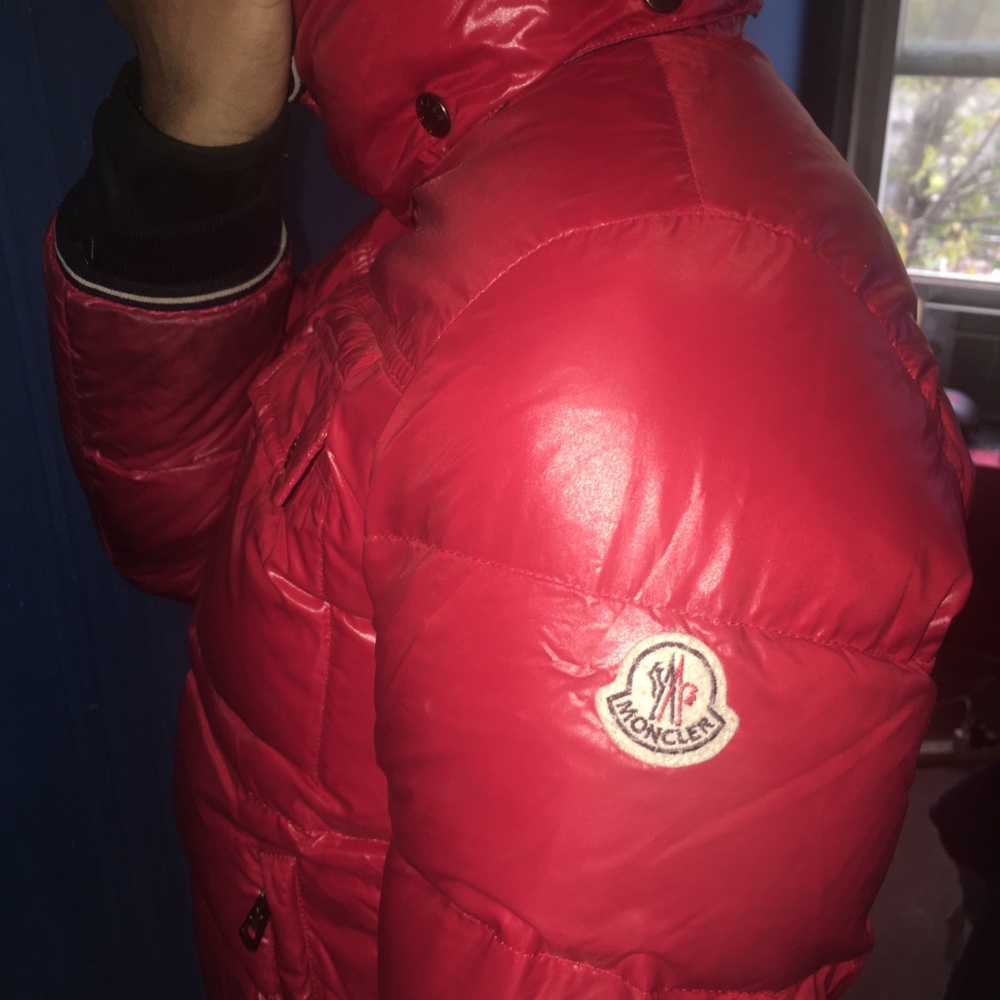 Moncler kids puffer coat